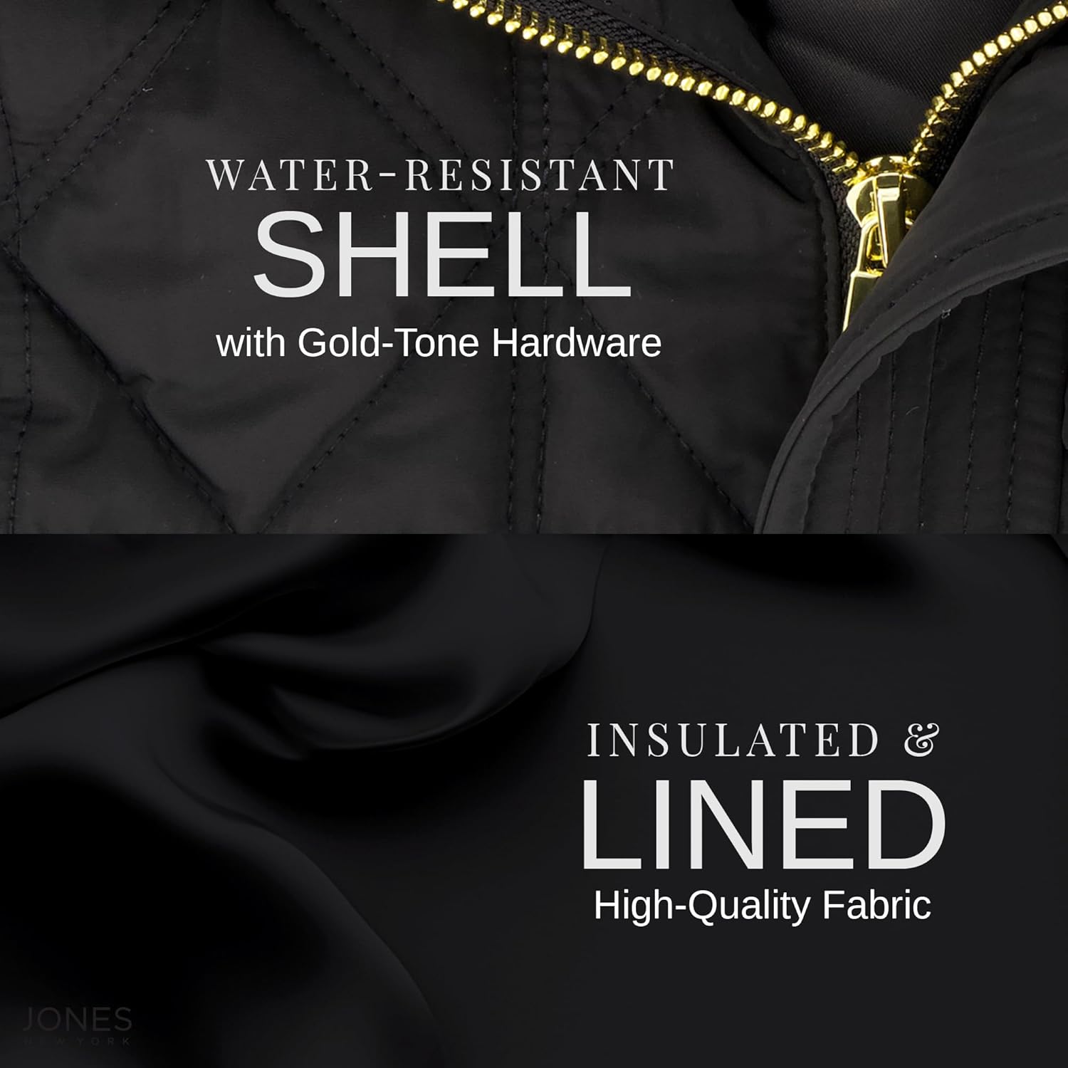 Jones New York Puffer Jacket Womens, Women Jacket Winter, Quilted Jackets for Women - Image 4