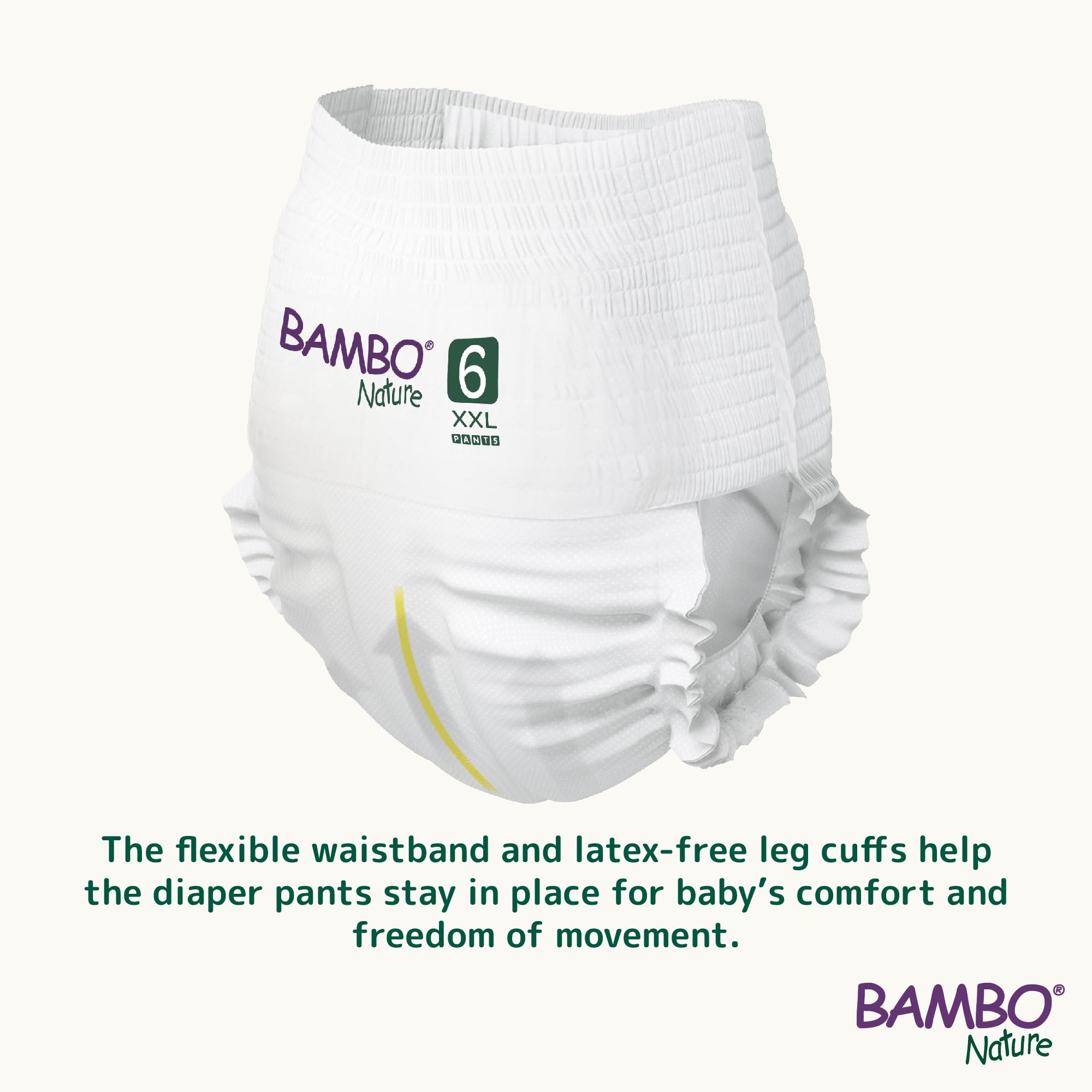 Pantalones de entrenamiento Bambo Nature Talla 6-18+kg (PACK 5 X 18UN)