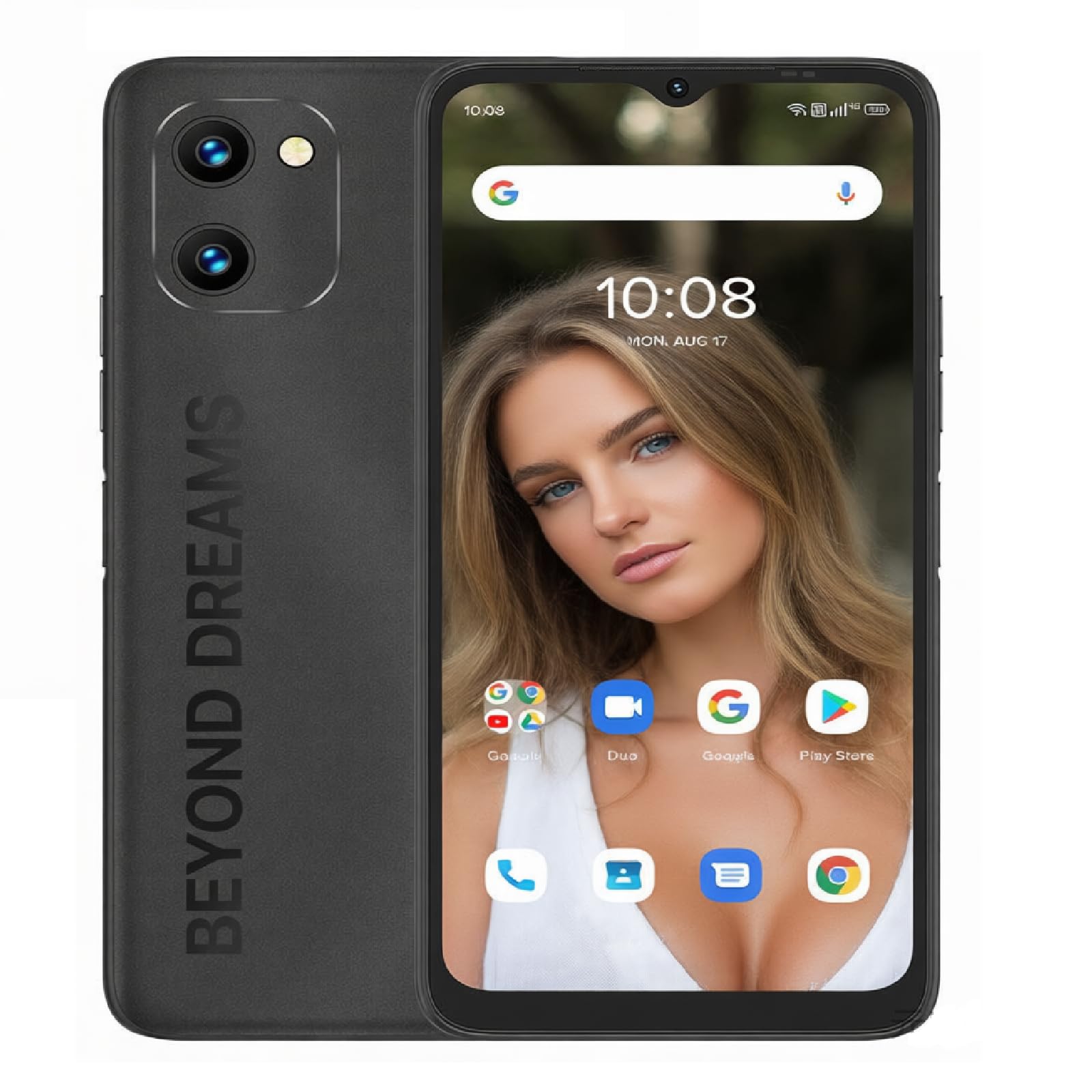 UMIDIGI 6.5-inch Unlocked Smartphone,6+126GB, 5150mAh Long-Lasting Battery, 50MP Main Camera, 8MP Selfie Camera, Dual SIM Unlocked, Android