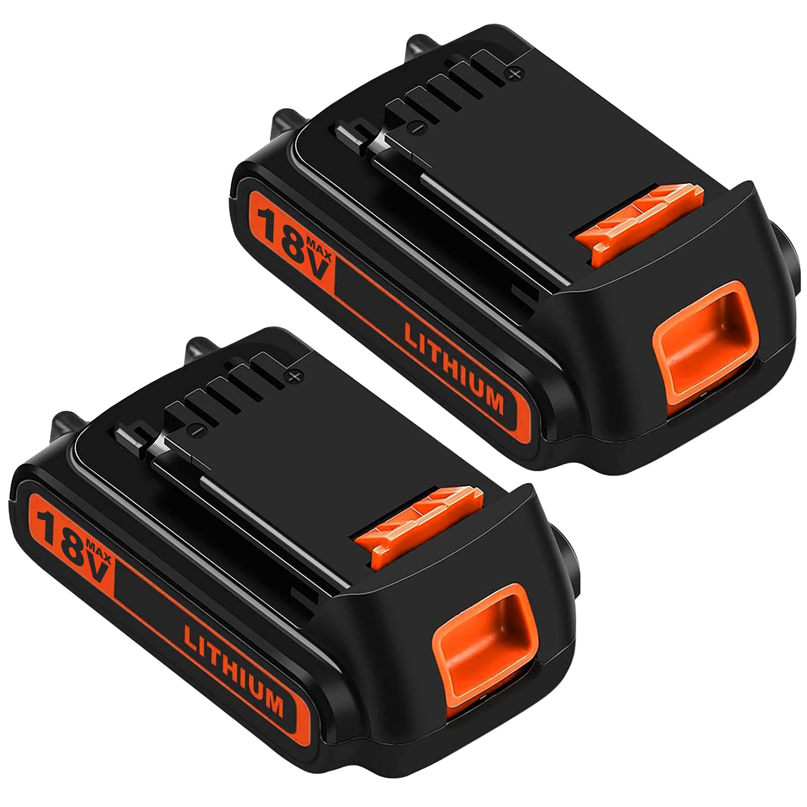 Black+Decker Li-Ion Akku BL2018 (18V 2,0Ah, Für Alle 18V-Gartengeräte