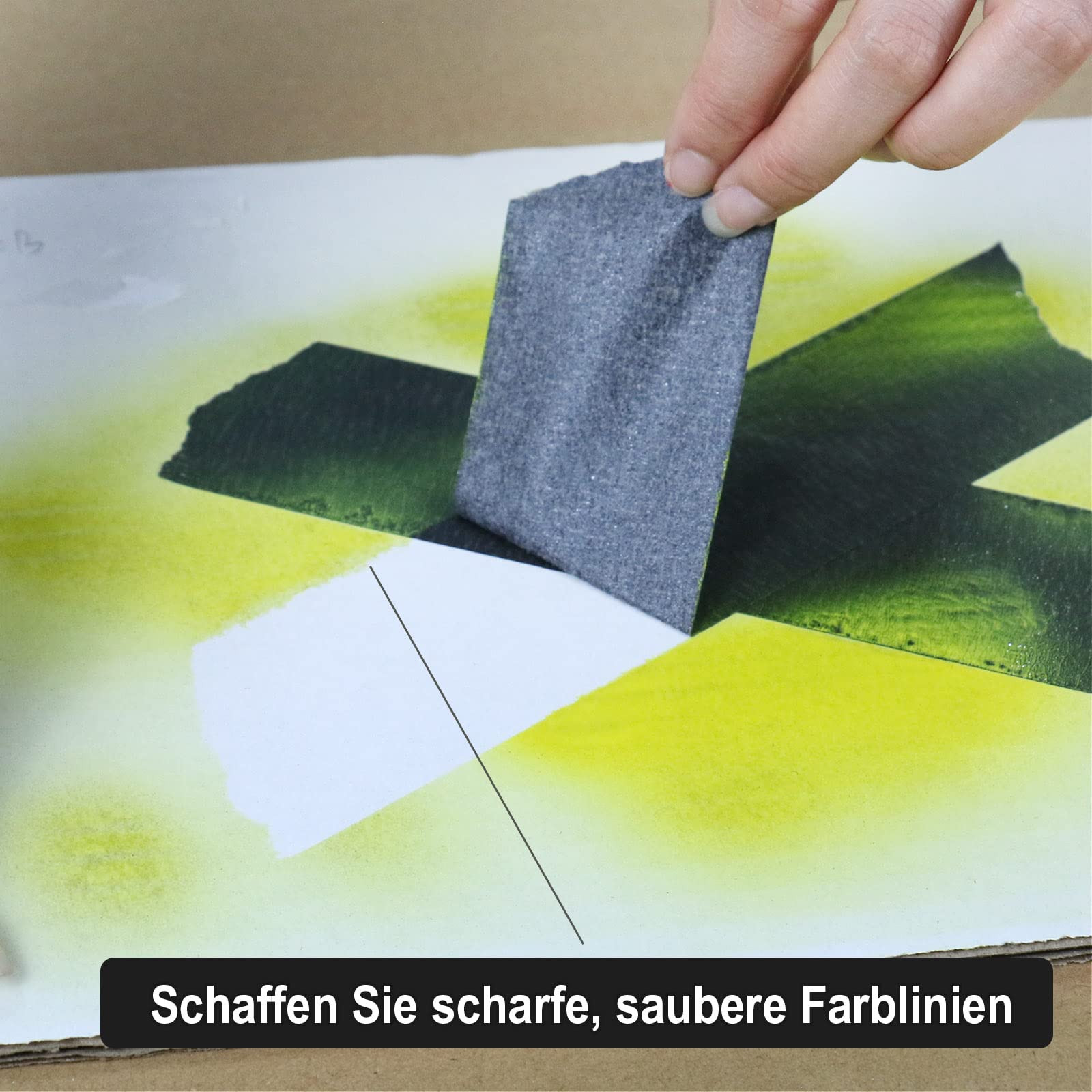 Nastro Adesivo Per Pittura BOMEI 48mm X 50m - Nero Per Decorazione E Artigianato - Foto 7