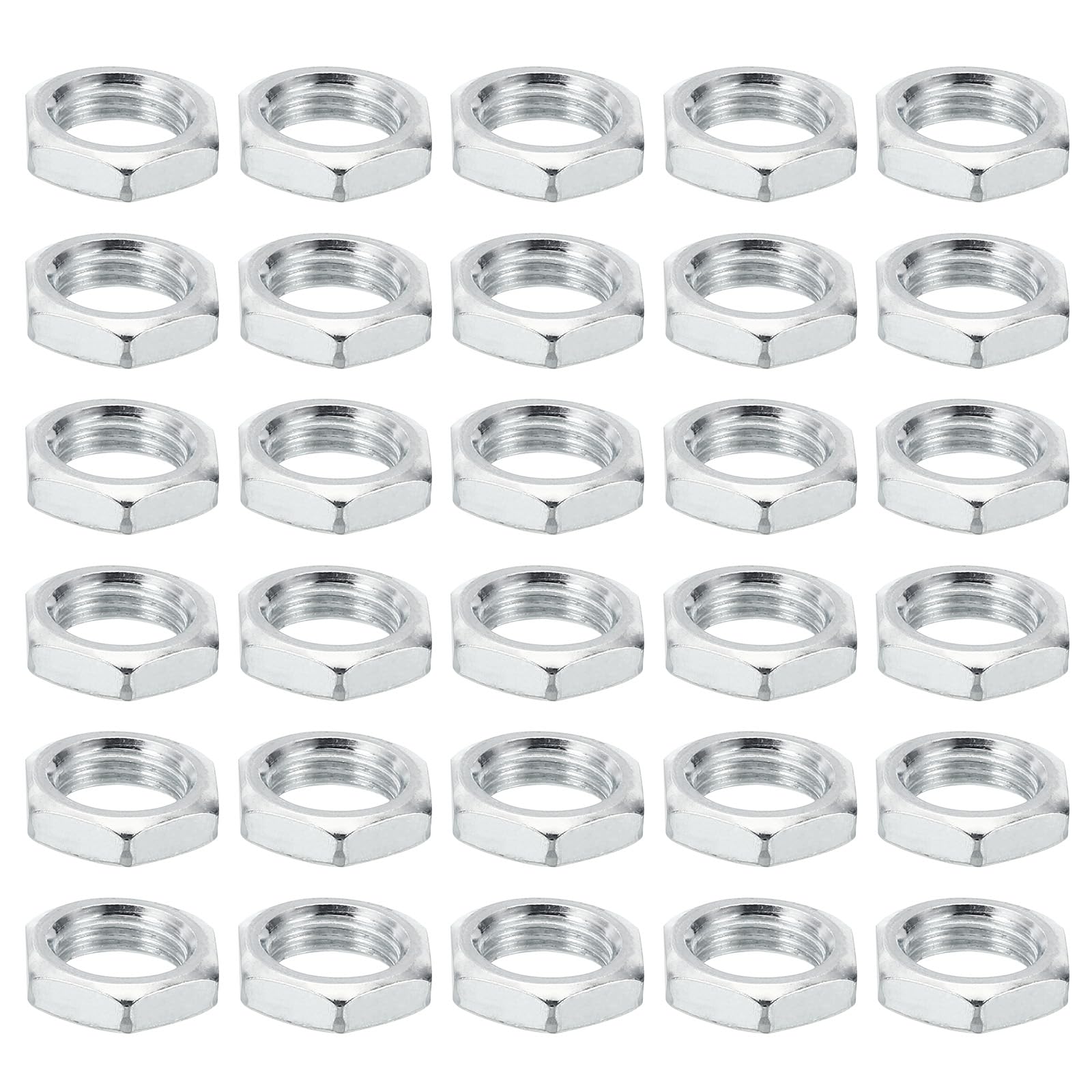 PATIKIL M10x1.0 Steel Hex Nuts