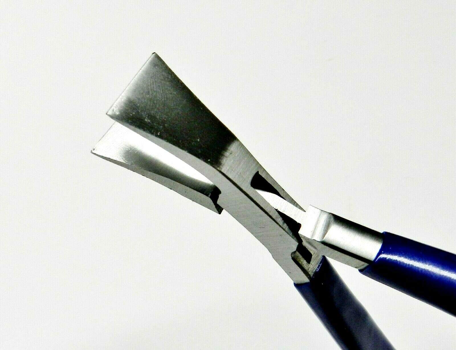 Duck Billed Pliers Jewelry Making Metalsmith Tool Wide Flat Bill Jaw 6-1/2