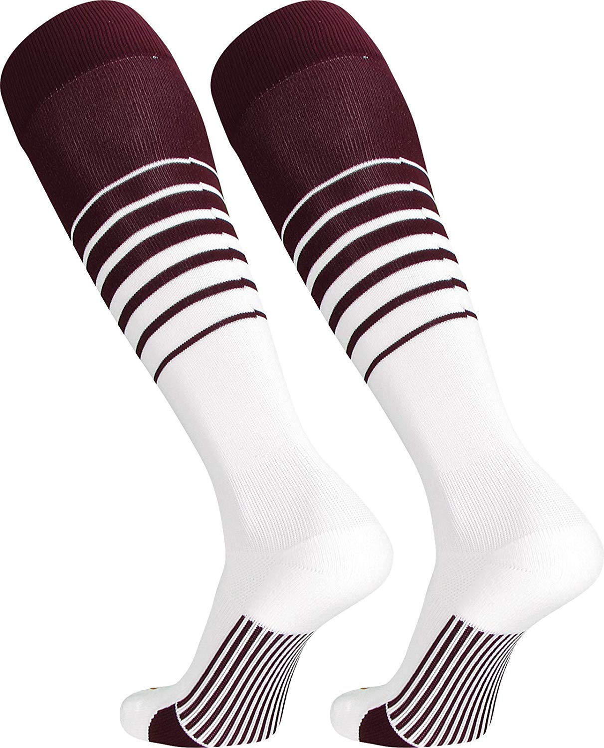 TCKSports Elite Breaker Soccer Socks With Extra Cross-Stretch For Shin Guards (Multiple Colors)