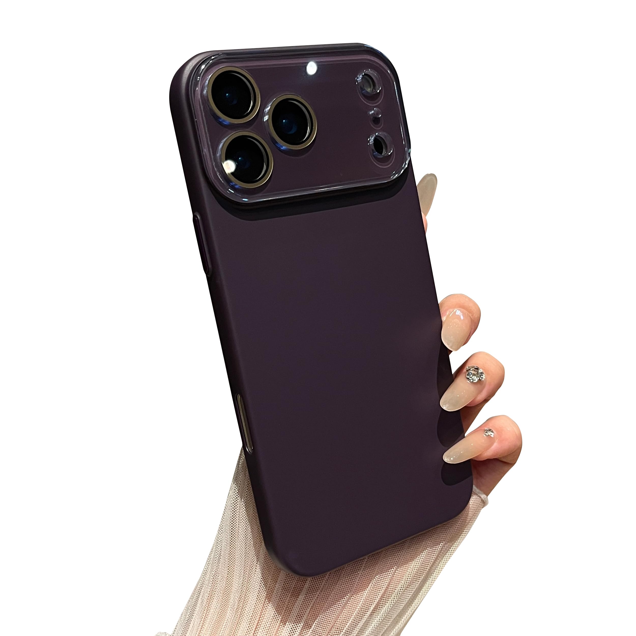 Protection objectif iPhone 17 Pro violette et anti-rayure