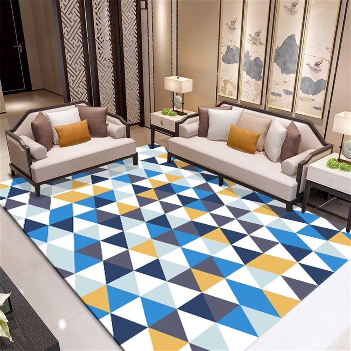 Tapis extérieur 170x240cm idéal pour la chambre d'enfants et terrasses