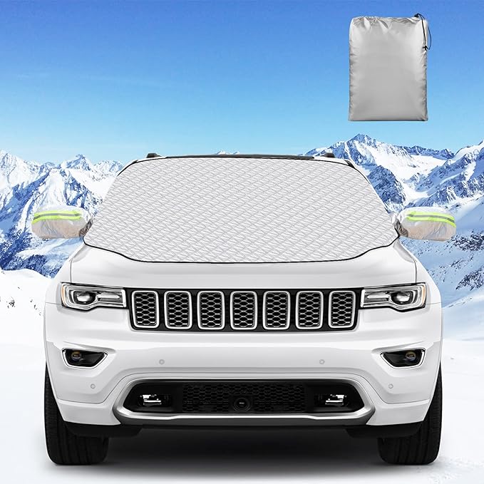 Car Windscreen Cover Frost Winter Large, Car Screen Cover
