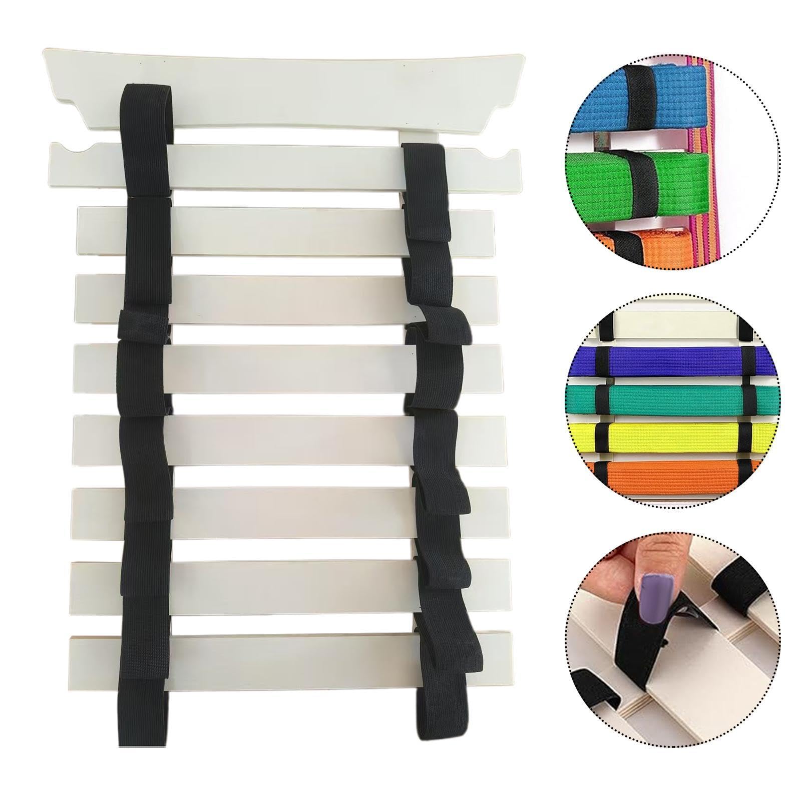 Soporte para Cinturones de Karate, Organizador de Cinturones de Taekwondo para Muay MMA.
