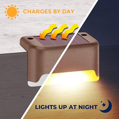 Miniatura 2 de Luces solares LED de alta calidad, impermeables, para decoración de cubierta y vallas, luces solares para exteriores, para terraza, muelle,