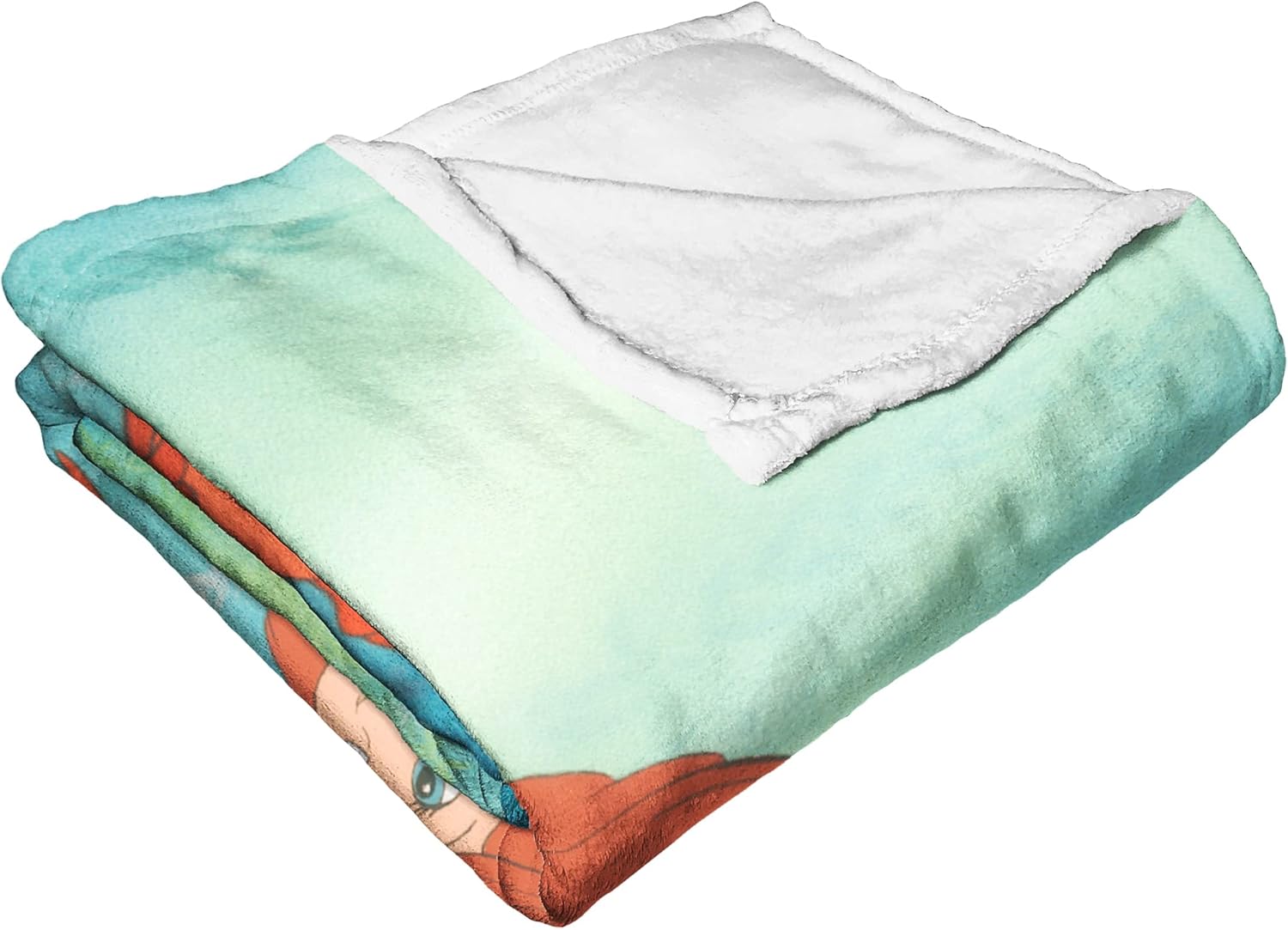 Northwest Little Mermaid/Ariel Silk Touch Throw Blanket, 50" x 60", Underwater Friends - Image 2