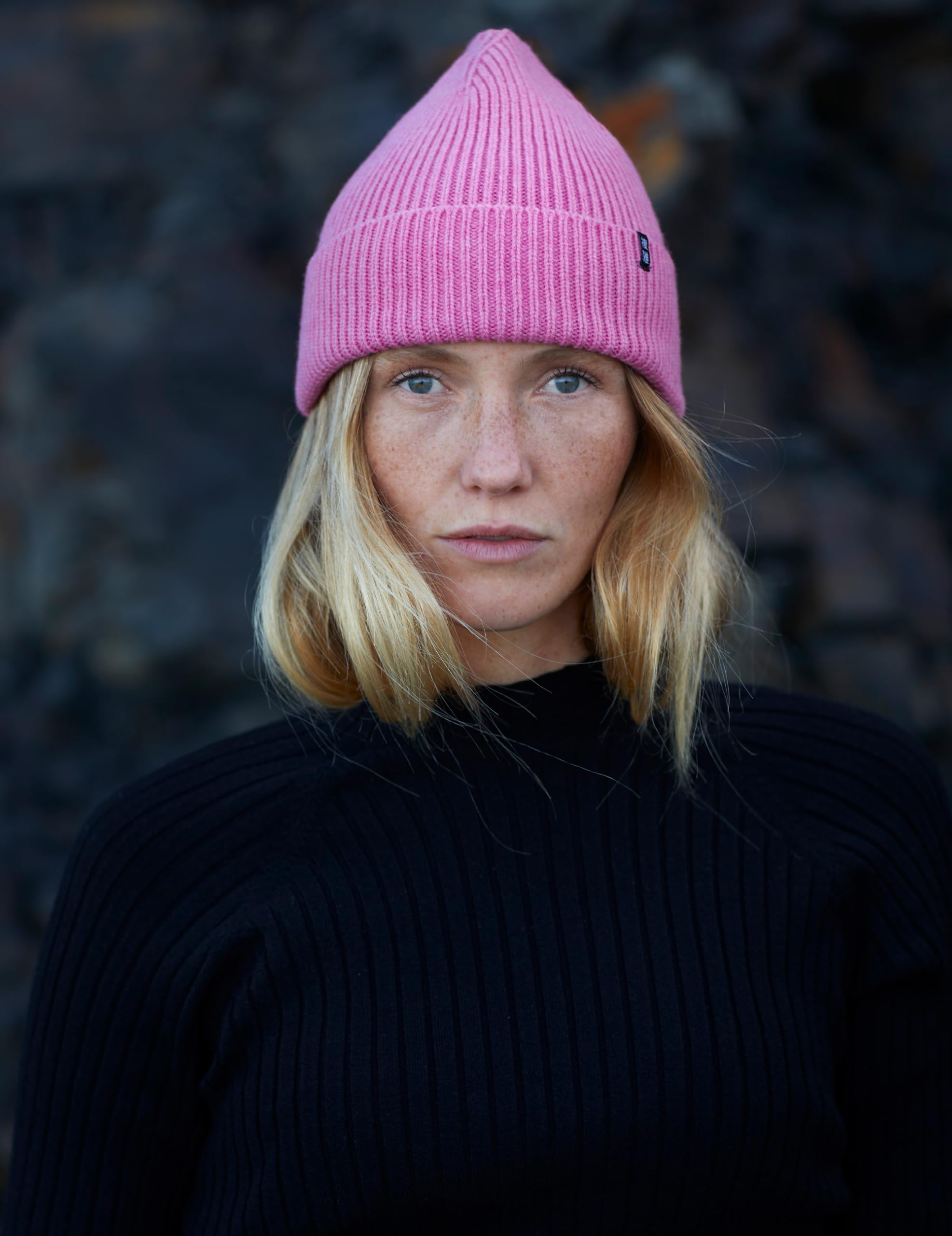 Enter the Complex® Bonnet d'hiver en laine mérinos - Tao - 100 % laine mérinos - Bonnet en tricot doux et élastique - Pour homme et femme