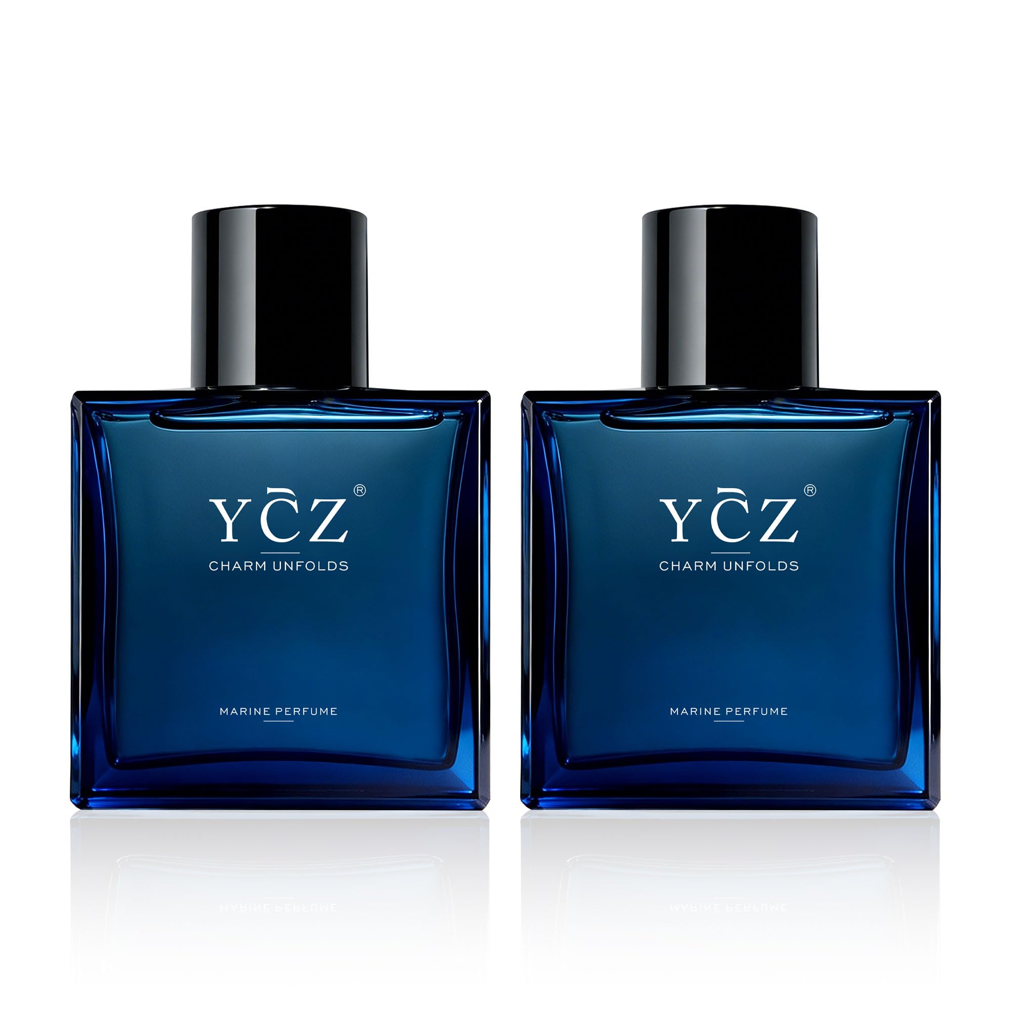 Ycz Charm Unfolds Marine Perfume for Men, 1.7 oz. Long Lasting Eau