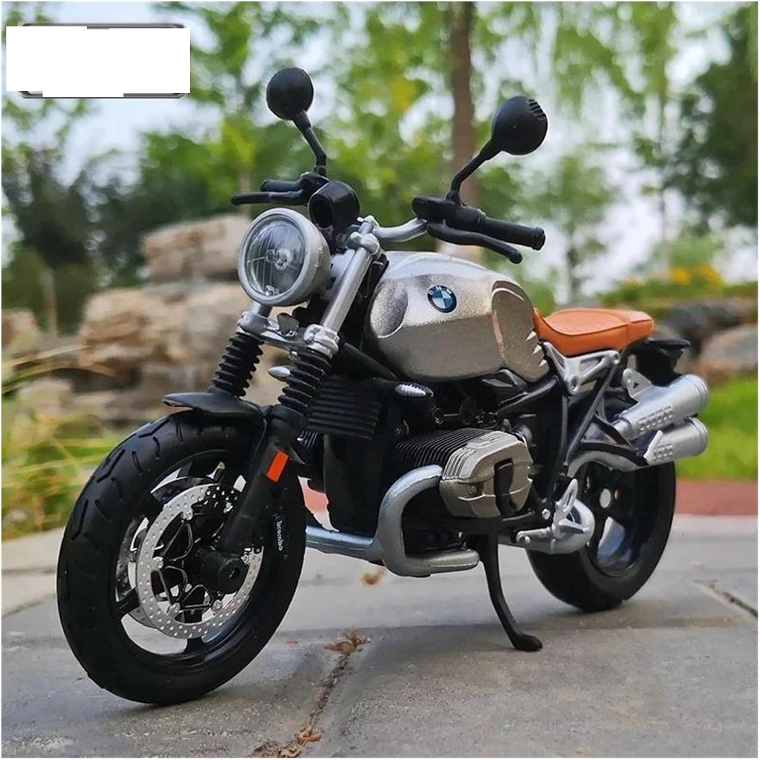 Mini Simulation Motorcycle Toys 1:12 for BMW R Nine T Scrambler Alloy Simulation Racing Car Model Boy's Toys Adult for Boys