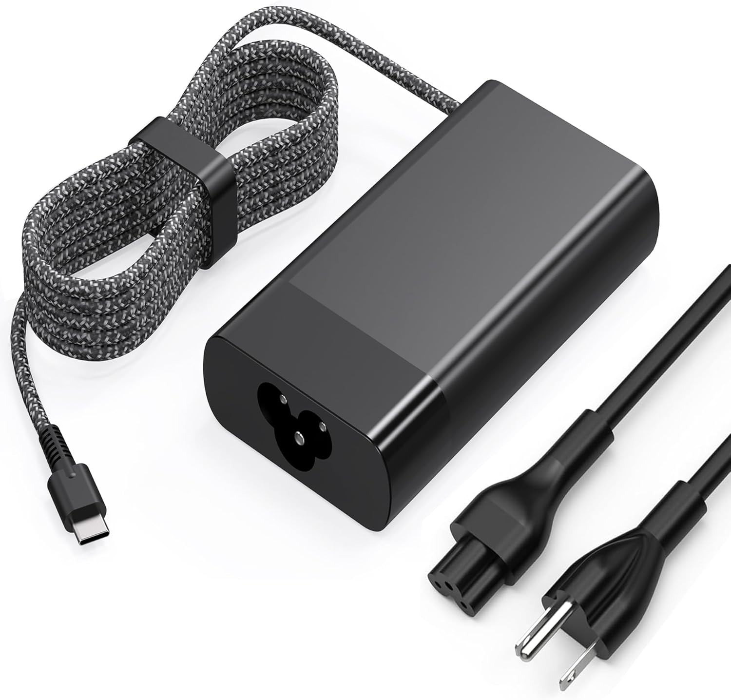 2025 new slim 65w usb c laptop charger replacement for hp laptop charger hp spectre x360 elitebook x360 elite x2 envy probook travel fast charging type c power cord supply