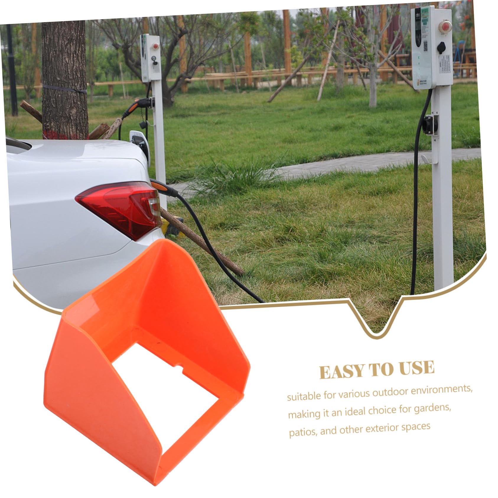 WOONEKY Outdoors Waterproof Box Socket Box Outdoor Plug Cover Weatherproof Outlet