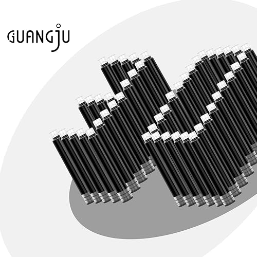 Miniatura 3 de Juego de cartuchos de tinta de color negro, paquete económico de 30 cartuchos de tinta de repuesto, diámetro de 0.102 in de diámetro, combo de