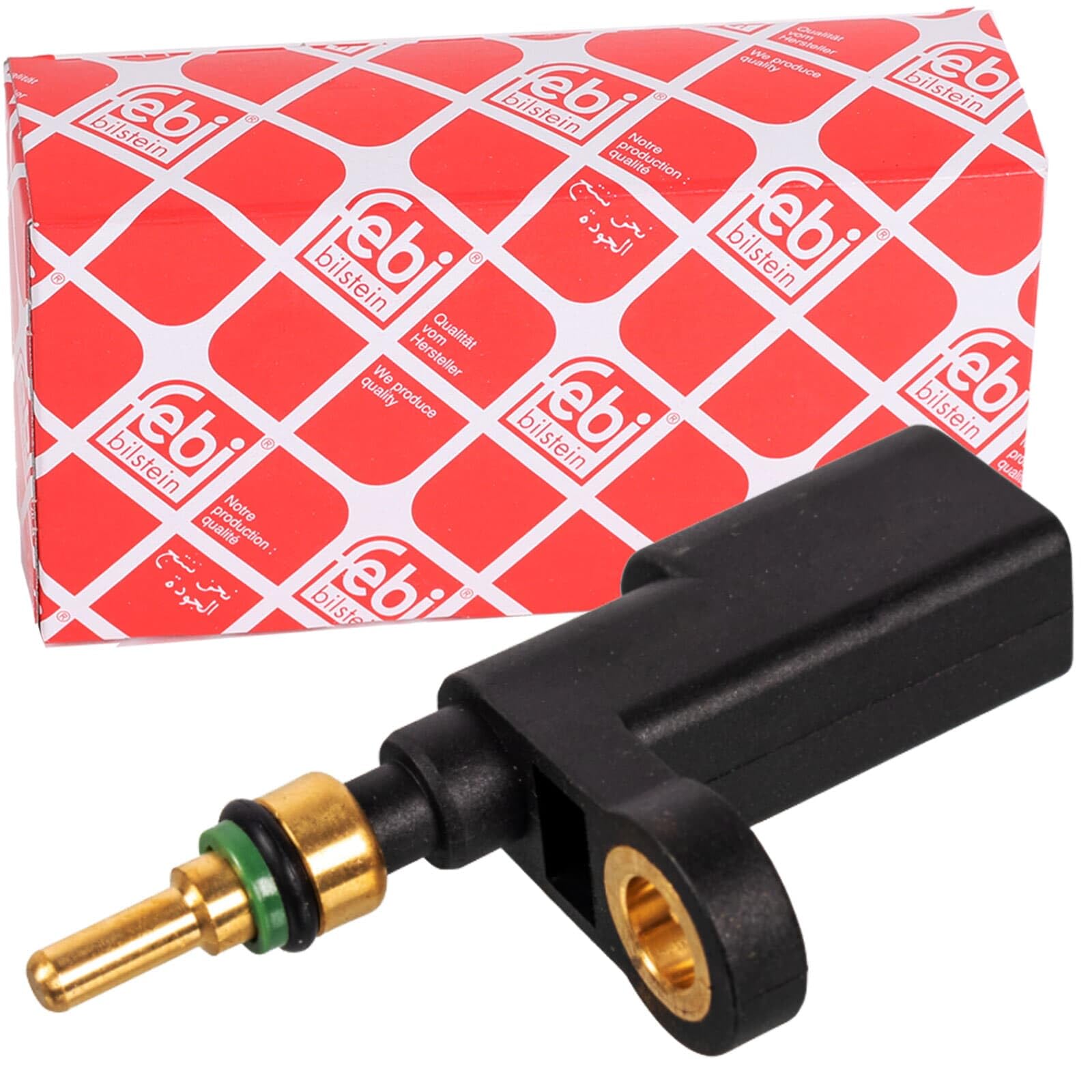 Coolant Temperature Sensor fits AUDI Q2 GA 1.0 1.4 1.5 2016 on DADA Sender Febi