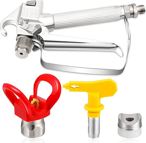 Miniatura 7 de 2 Sets SG02 pistola de pintura sin aire alta presión 3600PSI 517 junta giratoria punta para bomba pulverizador piezas accesorios