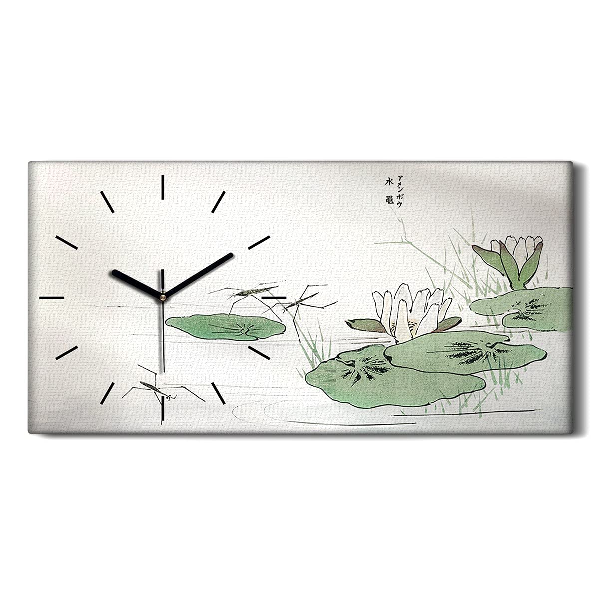 Horloge sur Toile Art Moderne de Salon Impression Haute Définition