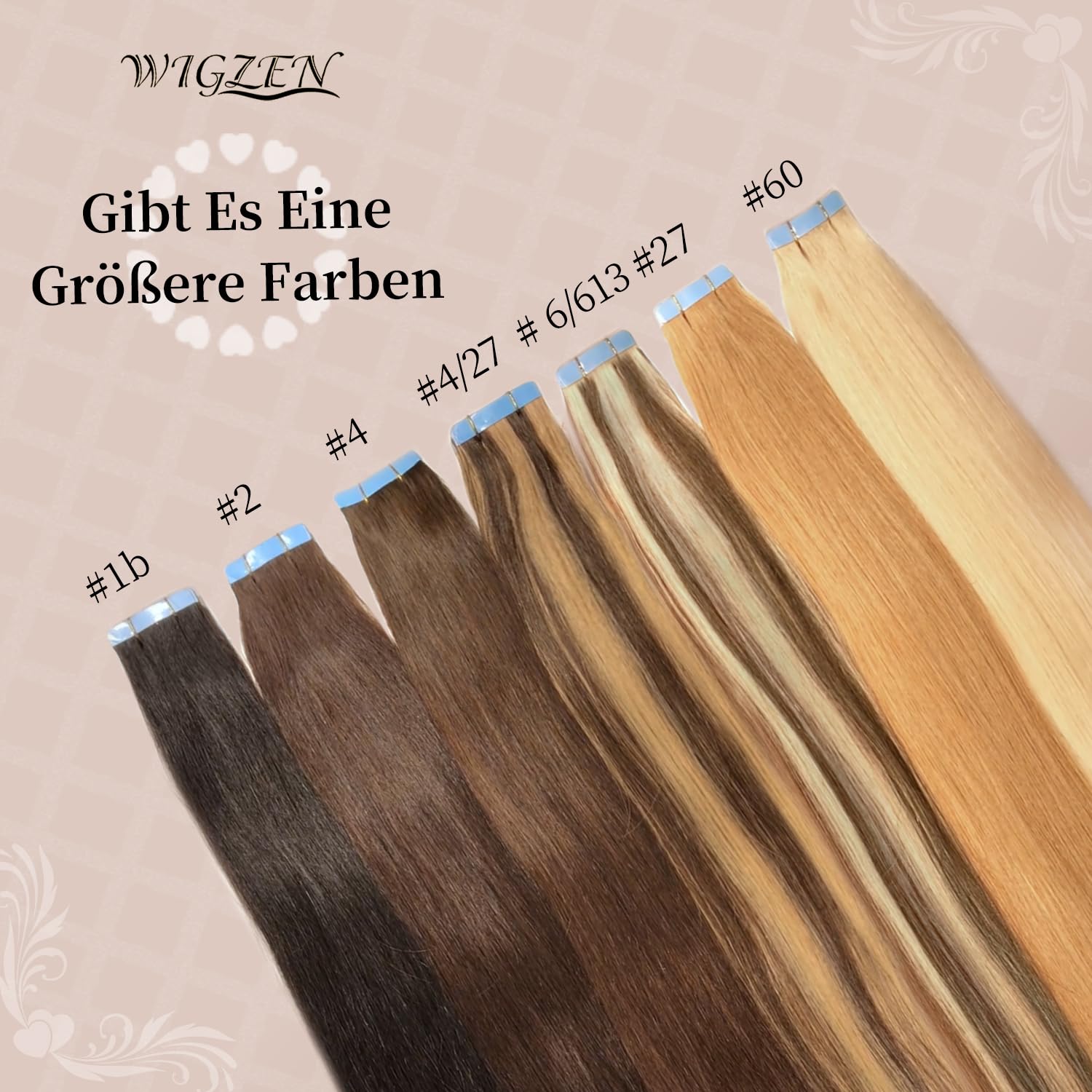 Dark Brown Tape in Hair Extensions Straight Thick Remy Tape in Hair Extensions Human Hair 100% Real Human Hair 20pcs 18 inch - Image 4
