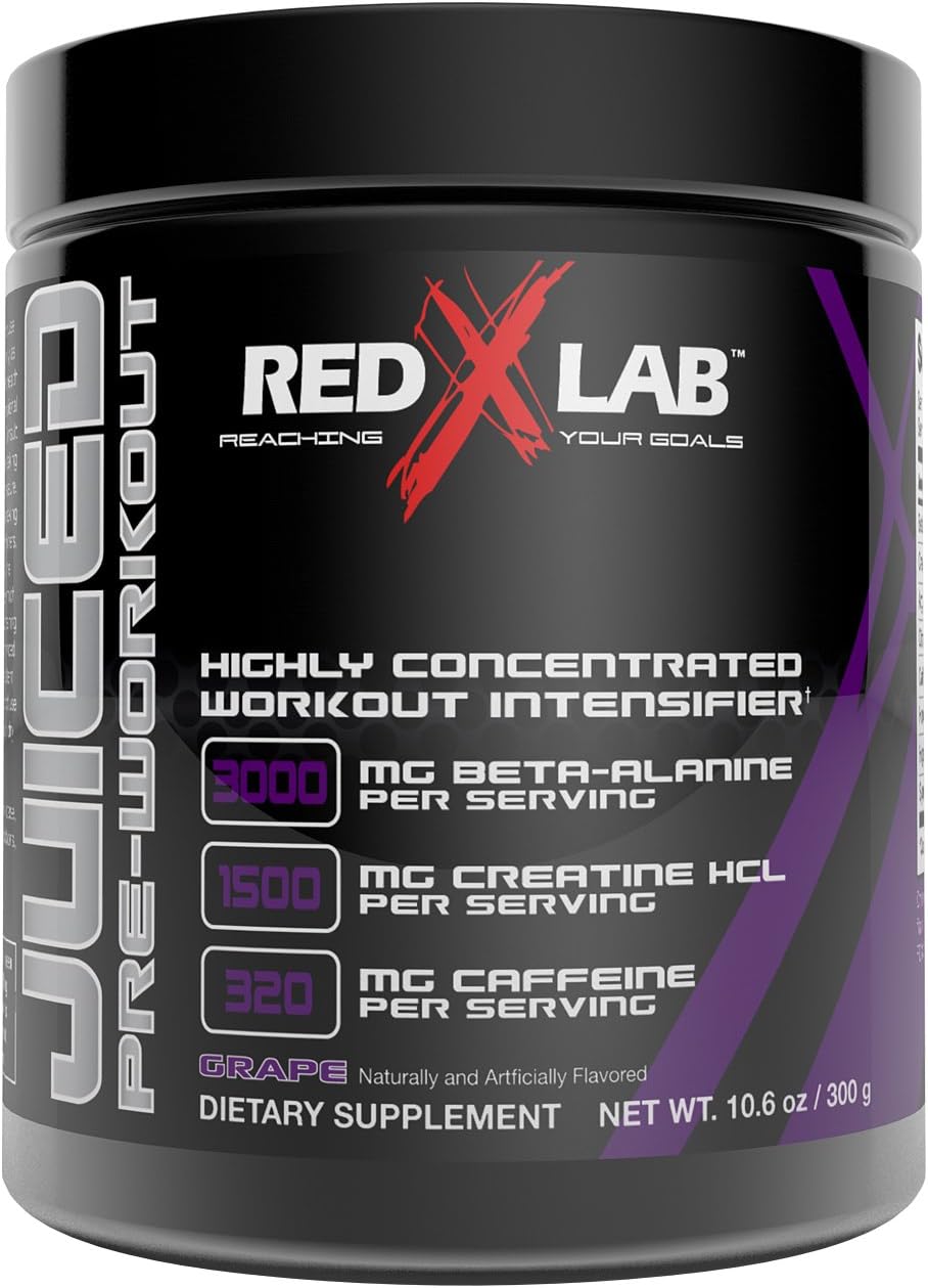 Red X Lab Juiced Pre-Workout - Grape
