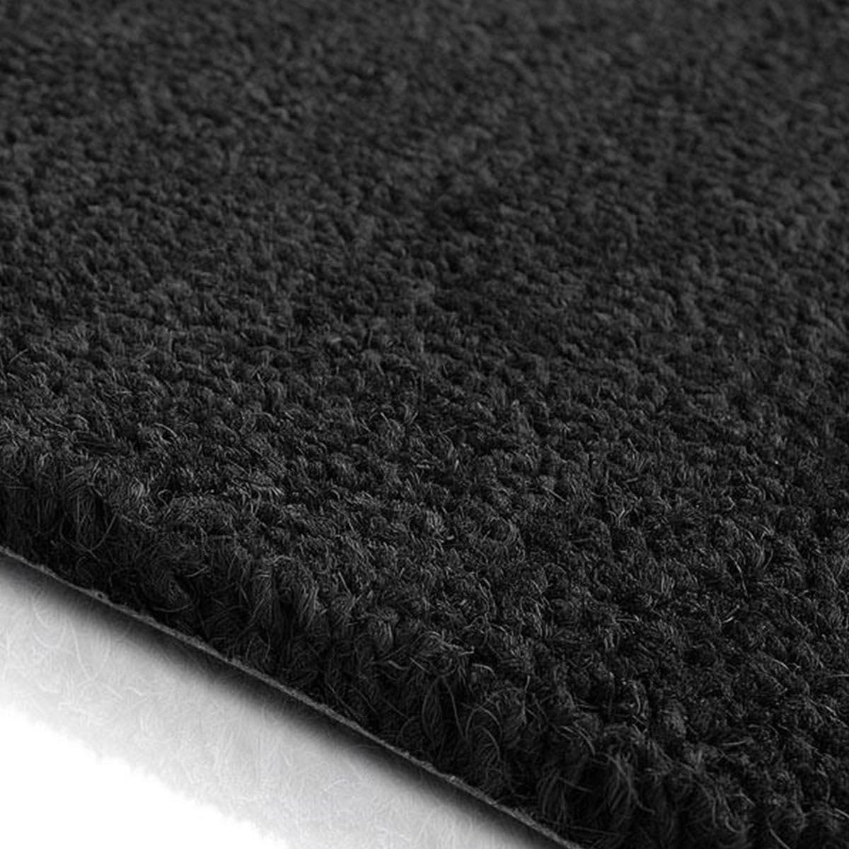 Floordirekt Deurmat, kokosmat voor buiten en binnen, antislip voetmat, tapijt voor huisdeur, hal, tuin, terras, bruin, 40 x 60 cm, 17 mm
