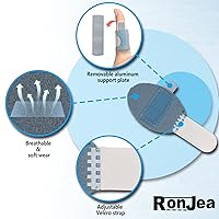 Vista 3 de 5 Piezas de Férulas para Dedo Gatillo: Kit de 5 Férulas de Dedo con Correa Individual, Soporte y Engaste para Dedo, Enderezador de Dedos para Dedo 5
