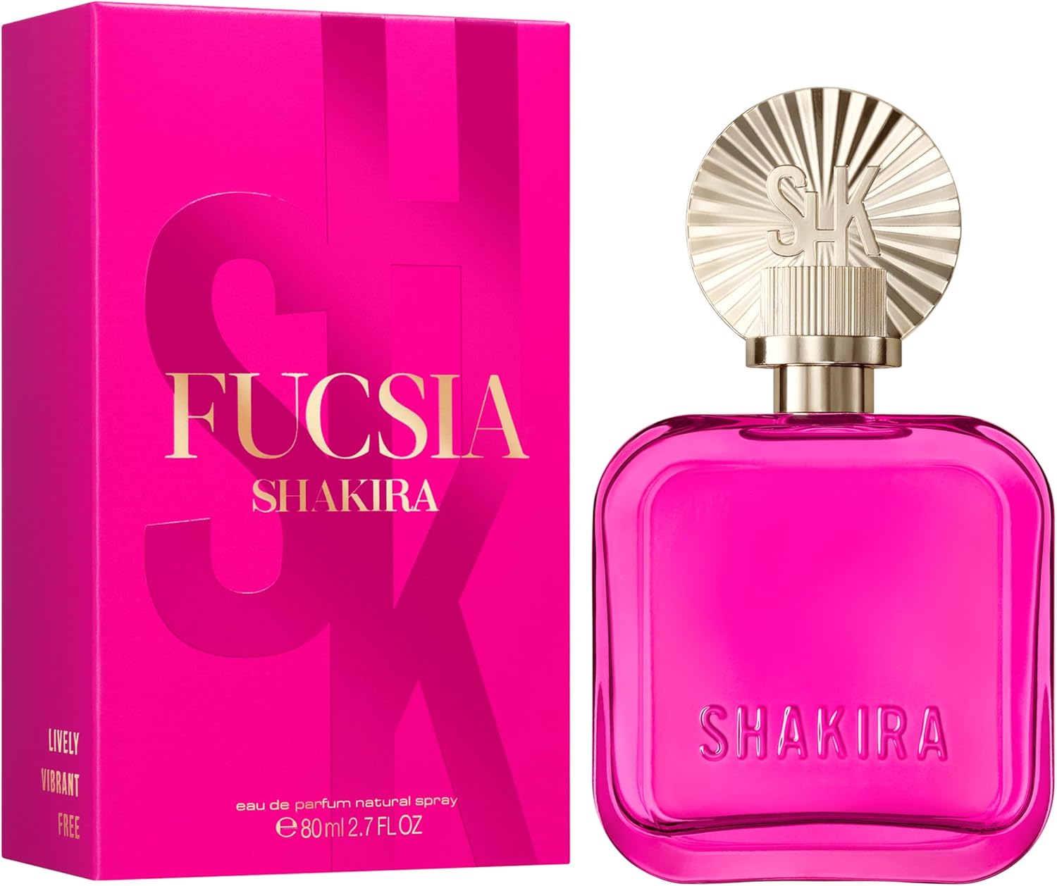 Shakira Fuchsia Eau de Parfum 80 ml