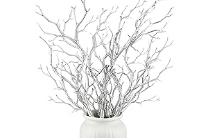 13.8 Inch Artificial Silver Branch Picks for Wedding Home Decor