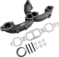 LingXuanAuto Left Exhaust Manifold Kit for 1969-1972 Chevy Blazer C10 Pickup Suburban 5.7L V8 - OE 674-201 Durable Metal