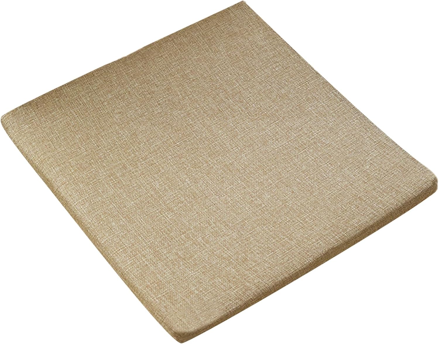 Cotton Linen Seat Cushion Simple Breathable Square Office