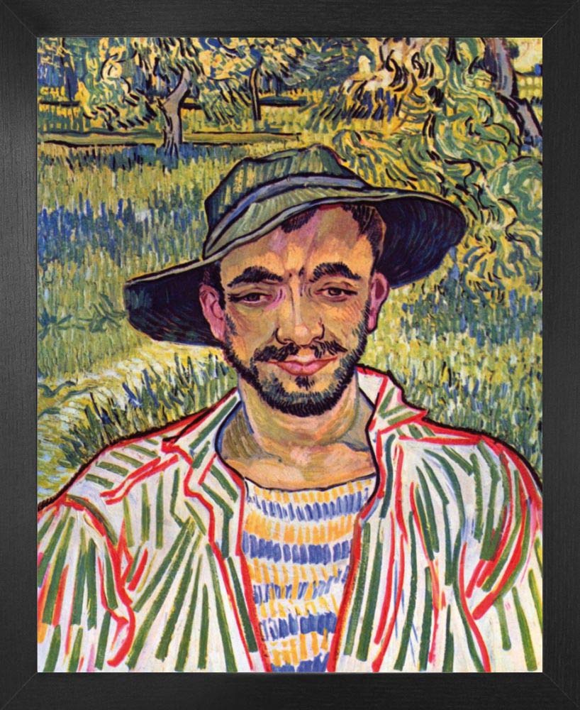 Affiche Vincent Van Gogh idée cadeau originale crémaillère anniversaire cadre inclus