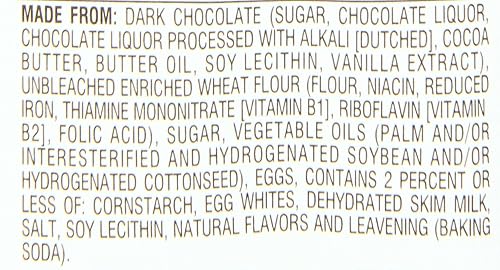 Vista 22 de Pepperidge Farm, Milano, galletas, chocolate negro, 22.5 onzas, paquete múltiple, tina, paquetes de 2, total de 30