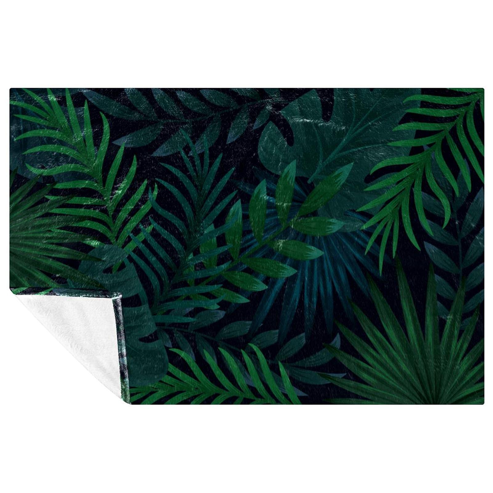 Couverture chaude de pique-nique et camping au motif tropical