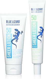 Blue Lizard Bundle Sheer Body 3 oz and Sheer ...
