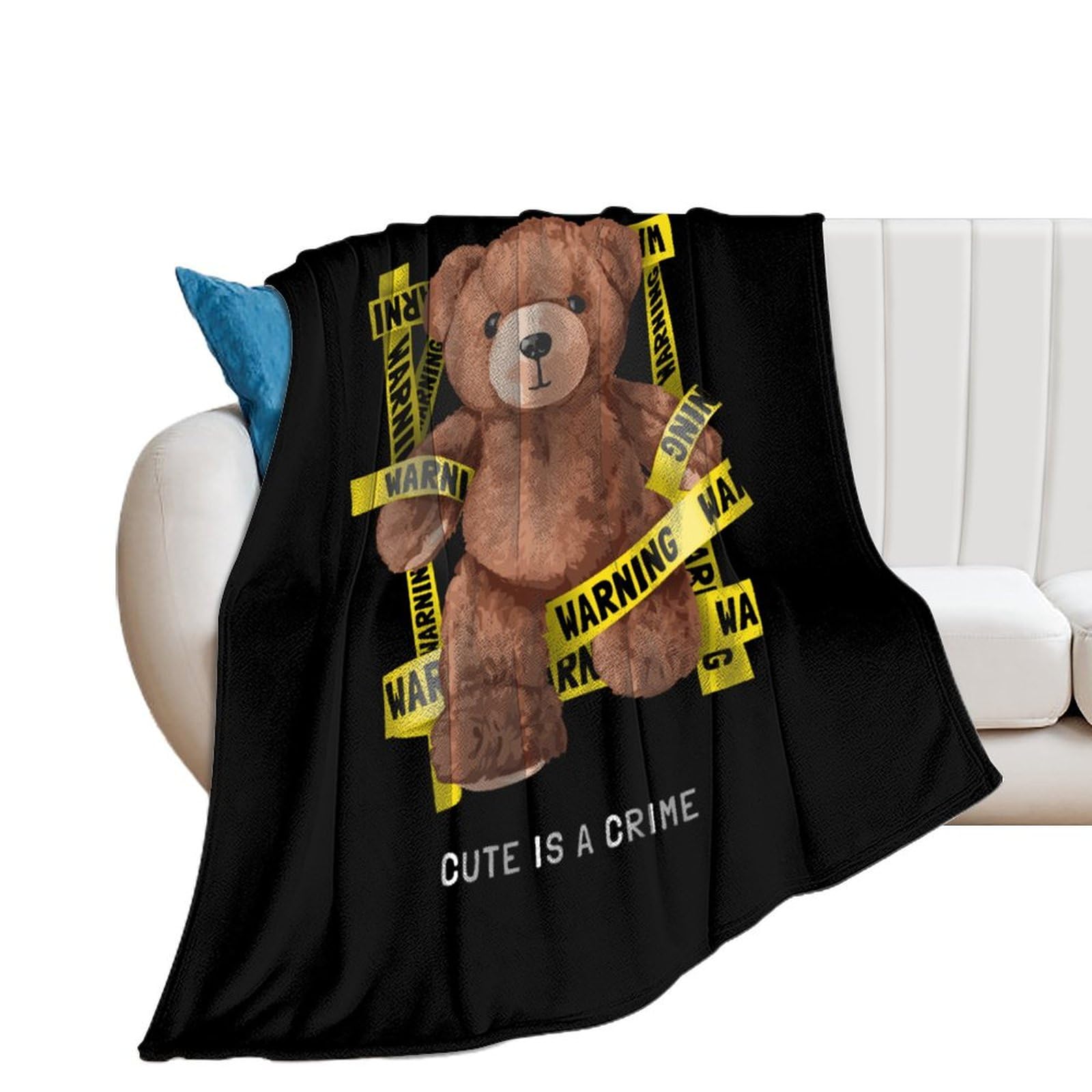 Amazon｜毛布 かわいい くま 熊柄 熊 シングル 冬用 ブランケット
