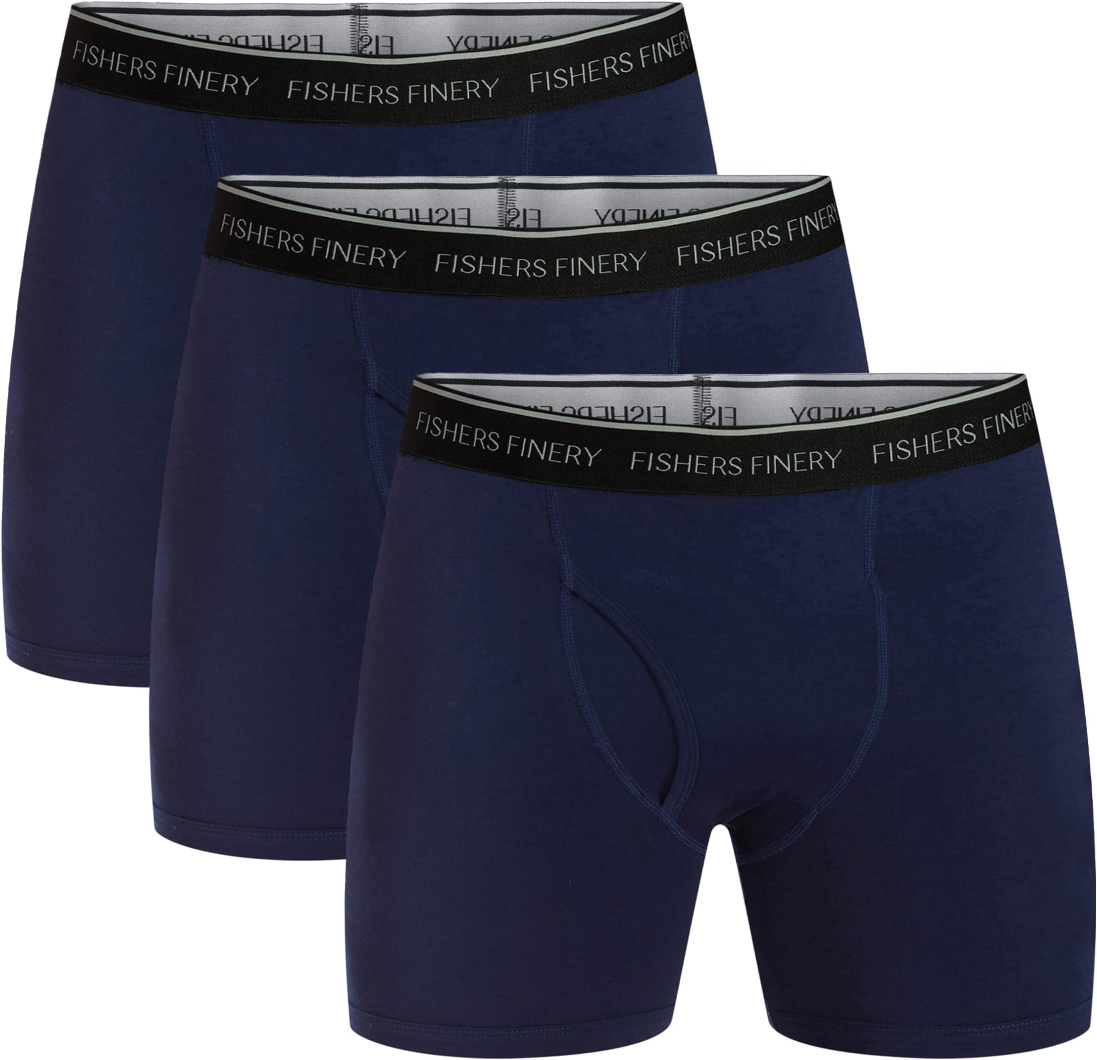 Athletic Fit Modal Boxer Briefs Moisture Wicking Microfiber Underwear Multipack