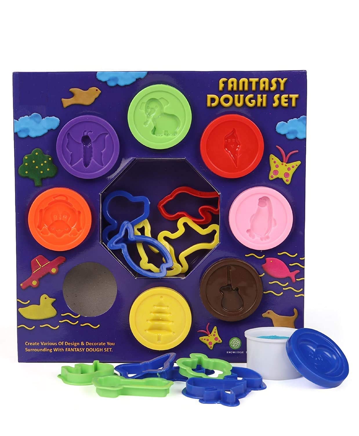 New Fantasy Dough Clay 8In1 Kids