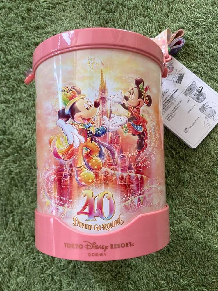 ディズニー 40周年 ポップコーンバケット ドリームゴーラウンド バケツ 懐かしのポップコーンバケットを再現！東京ディズニーリゾート40