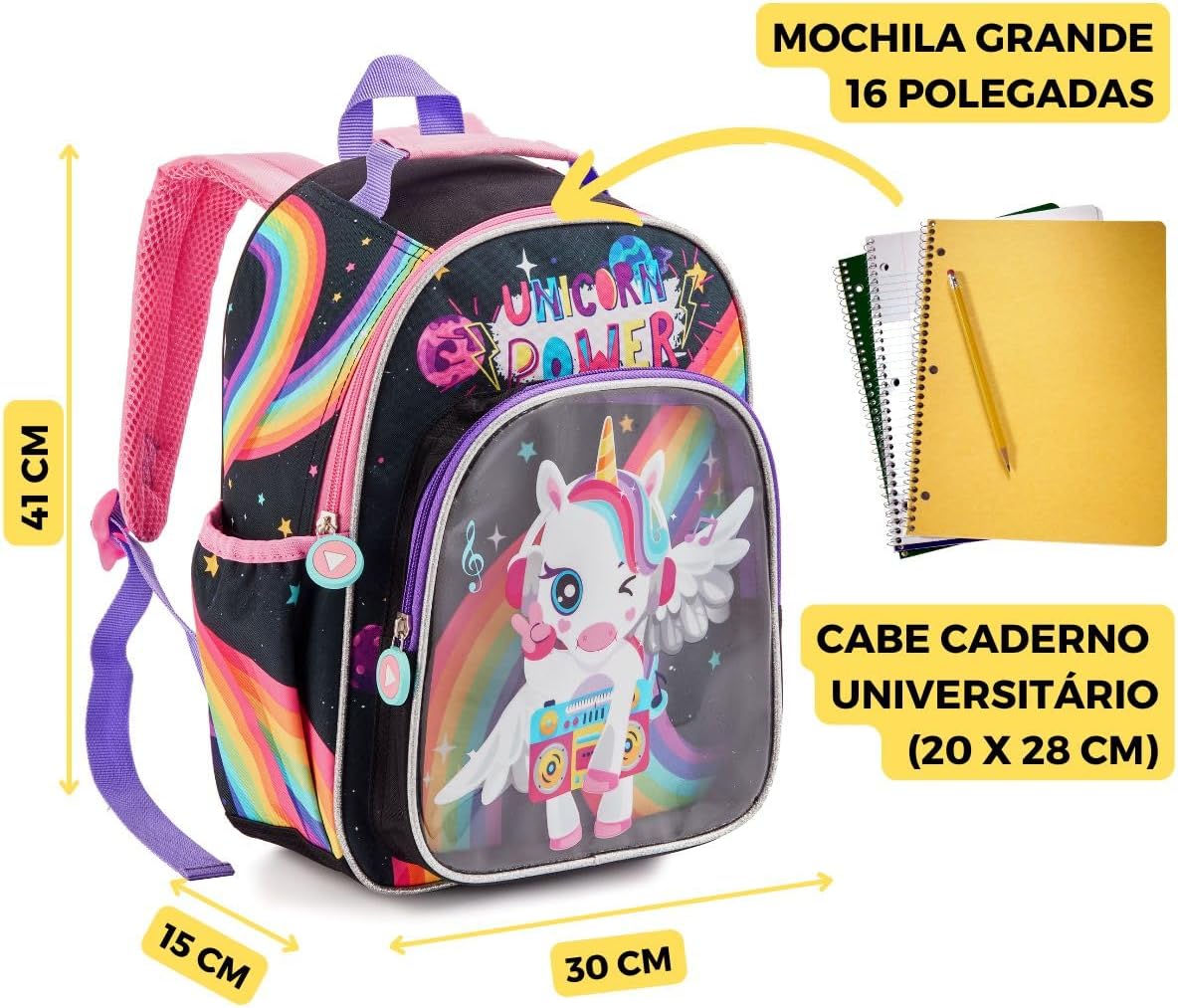 Promoção Amazon Mochila Infantil Unicórnio Para Meninas 2 71Jgracdu6L. Ac Sl1200
