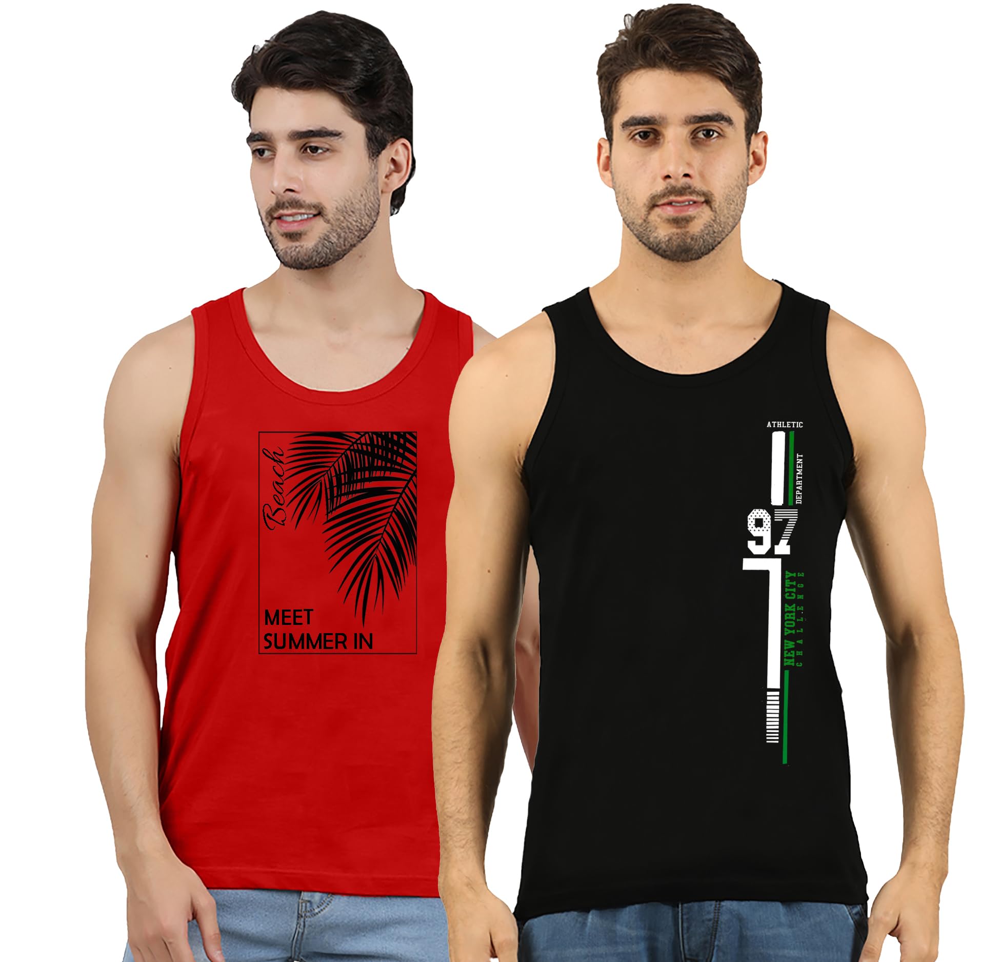 jugular Men's Printed Combo Vest (Pack of 2)-picture-26