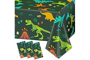 Dinosaur Party Tablecloth - The Ultimate Birthday Party Decoration