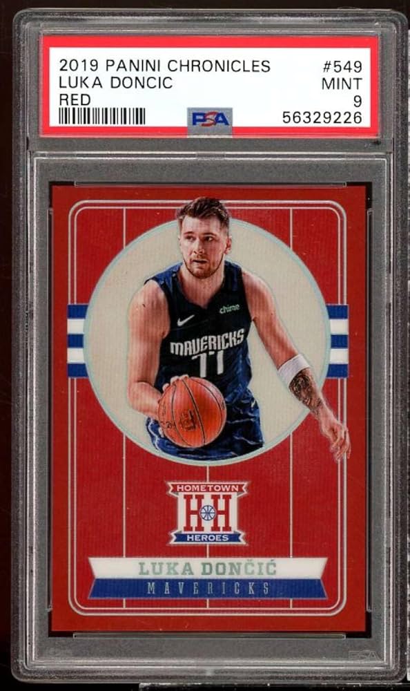 Amazon.com: Luka Doncic Card 2019-20 Panini Chronicles Red #549