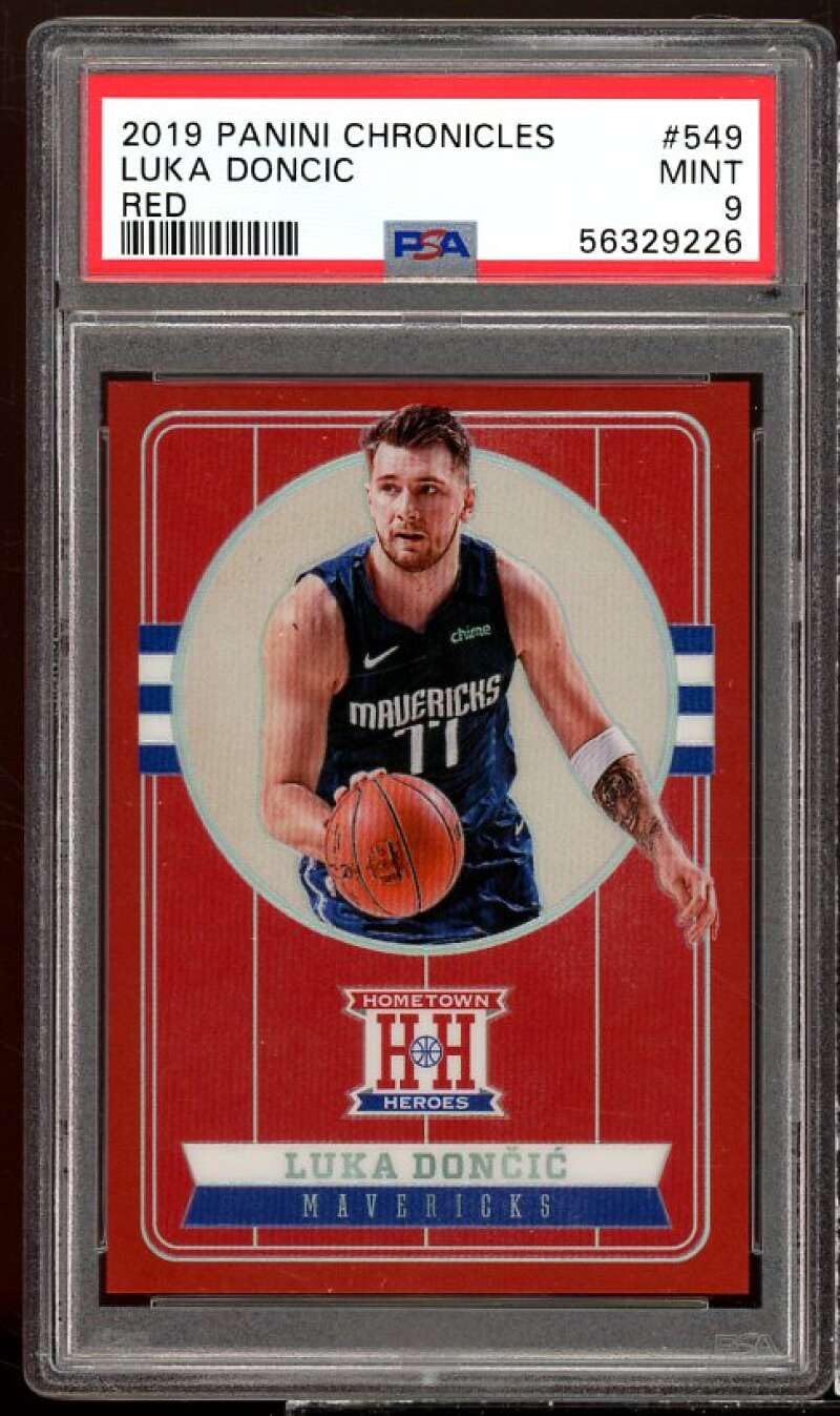 Amazon.com: Luka Doncic Card 2019-20 Panini Chronicles Red #549