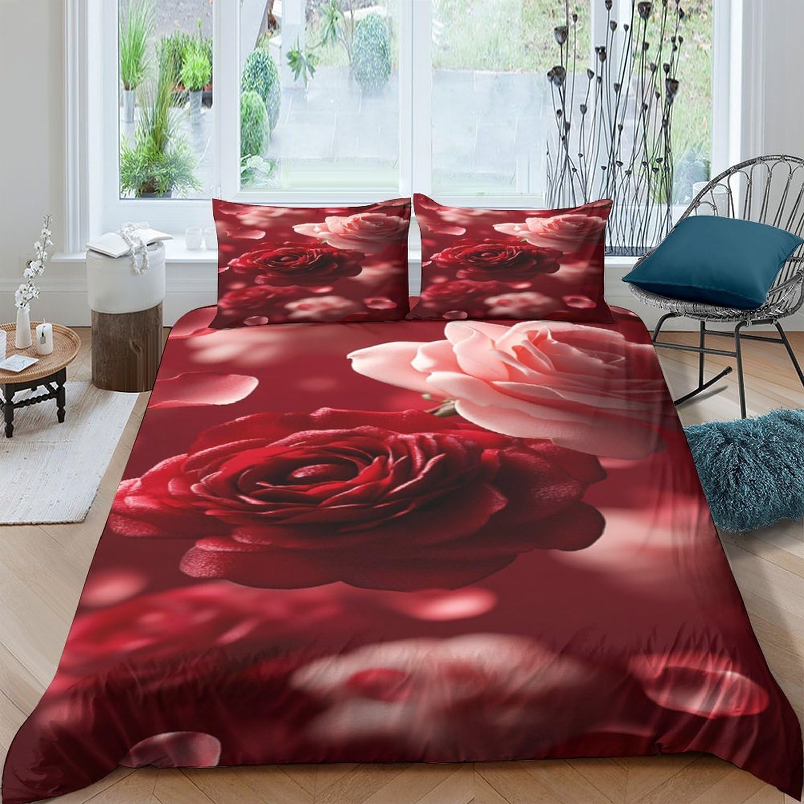 Ctjqhvkz Style-4 3D Printed Bed Cover Microfiber Fabric With Anti-Slip Design For Bed Protection And Easy Care In Bedroom And Guest Rooms Single（135X200cm）