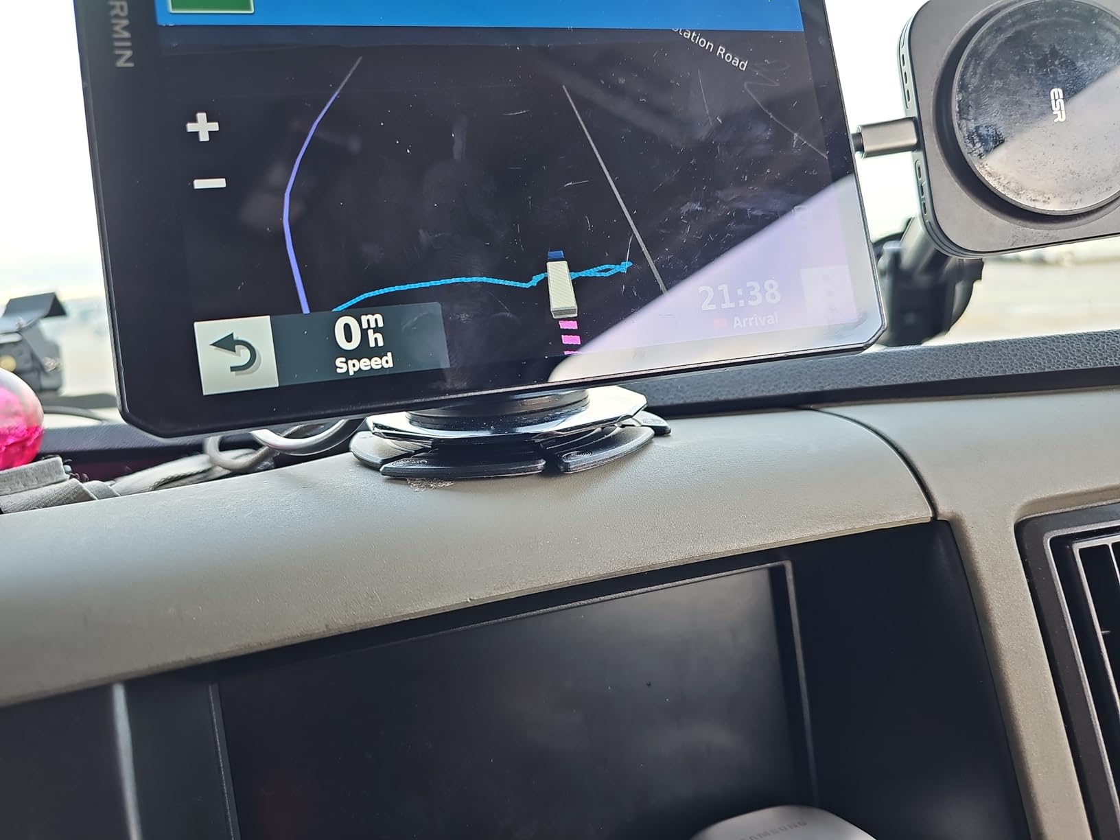 YIANERM Adhesive Dashboard Mount Disks Disc Dashboard Pad Mount Disk