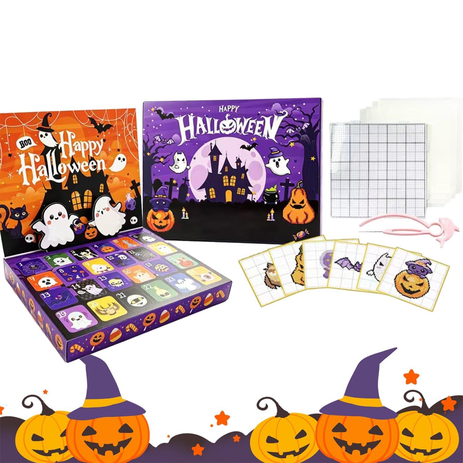 Kalender Rückenkonto Halloween mit Perlen zum Schmelzen 24 Tage