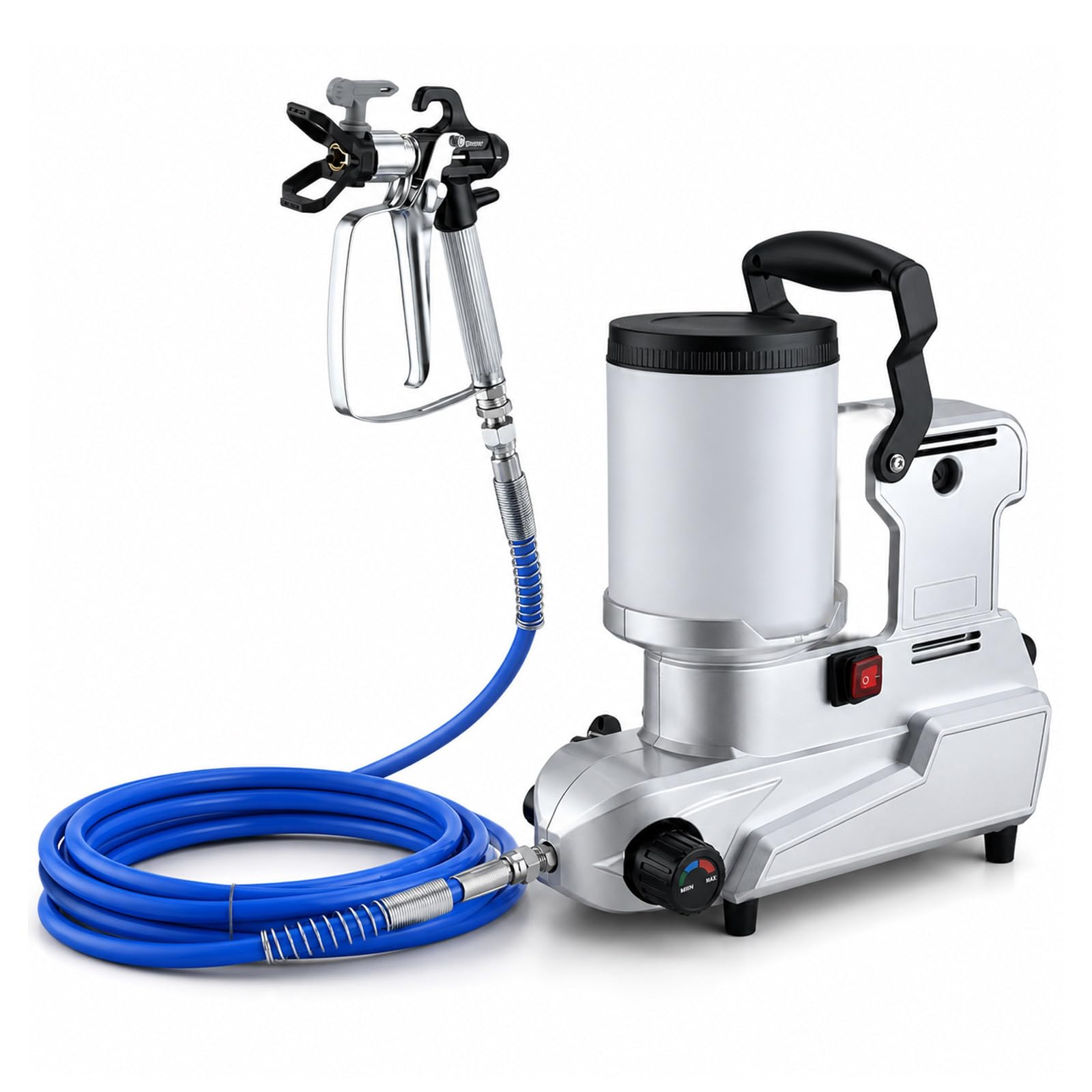 TBANVOO High Pressure Paint Sprayer & Airless Paint Sprayer, 2L Capacity, 5m/16.4ft Hose, for Commercial, Home Painting & DIY Projects