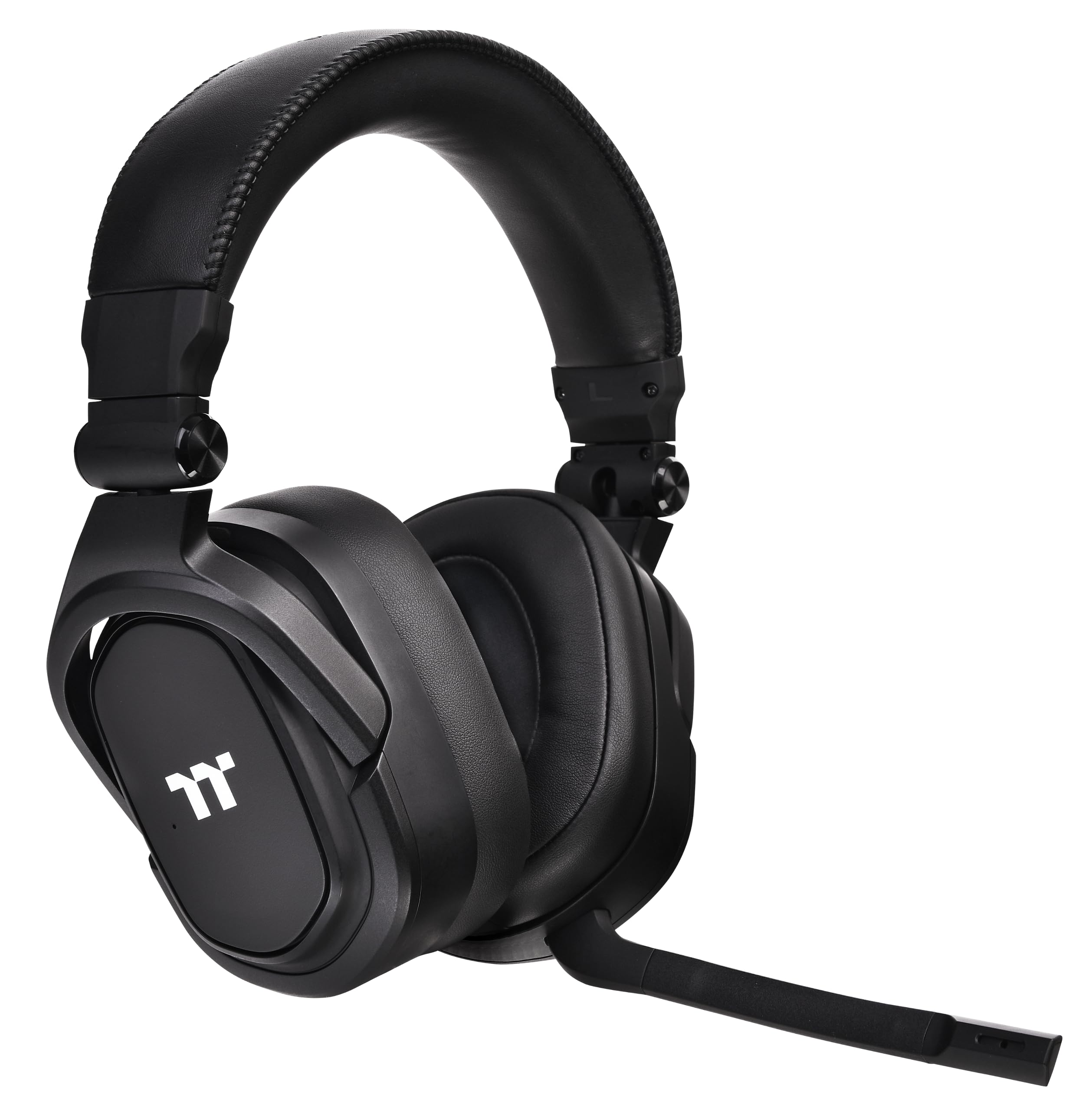 Thermaltake AURICULARES + MICRO ARGENT H5 GAMING NEGR 50MM/MICRO BIDIRECCIONAL DESMONTABLE/PLEGABLES GHT-THF-ANECBK-30