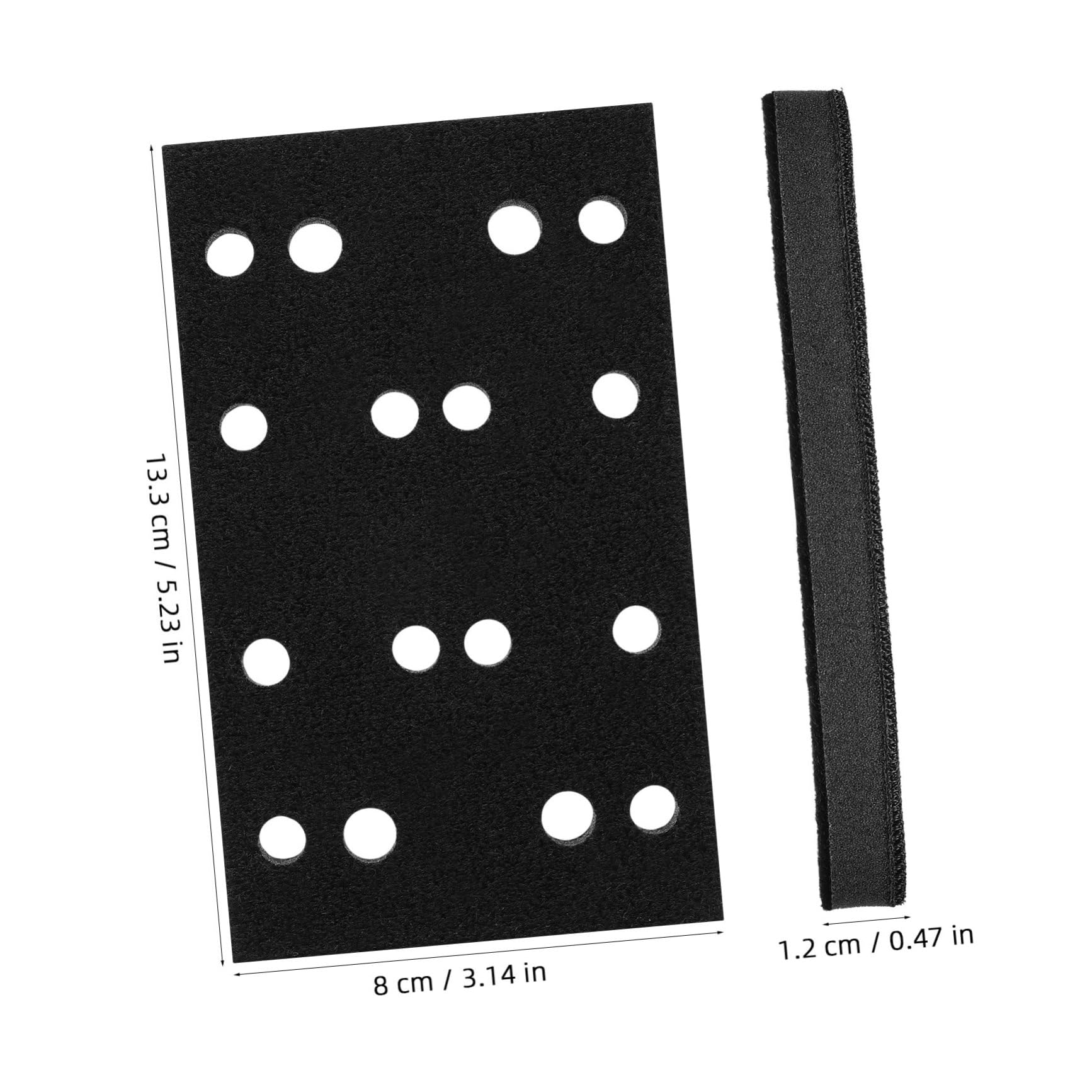 SEWACC Foam Sanding Block Sandpaper Sponge Drill Sander Attachment for Polishing